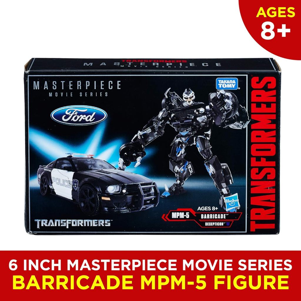 TRANSFORMERS MASTERPIECE MOVIE SERIES BARRICADE MPM-5 [OFFICIAL HASBRO-TAKARA TOMY], COLLECTOR