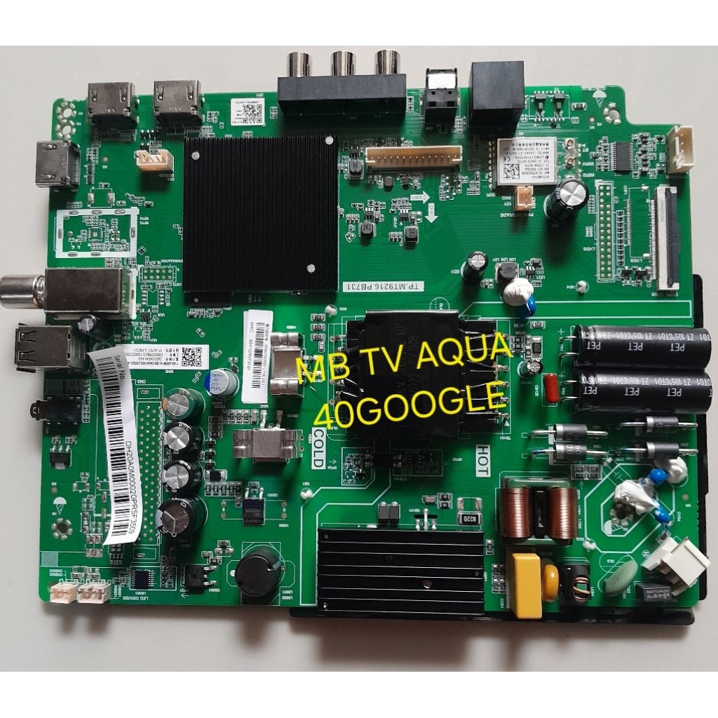 MB TV AQUA 40H5F MAINBOARD TV AQUA 40H5F