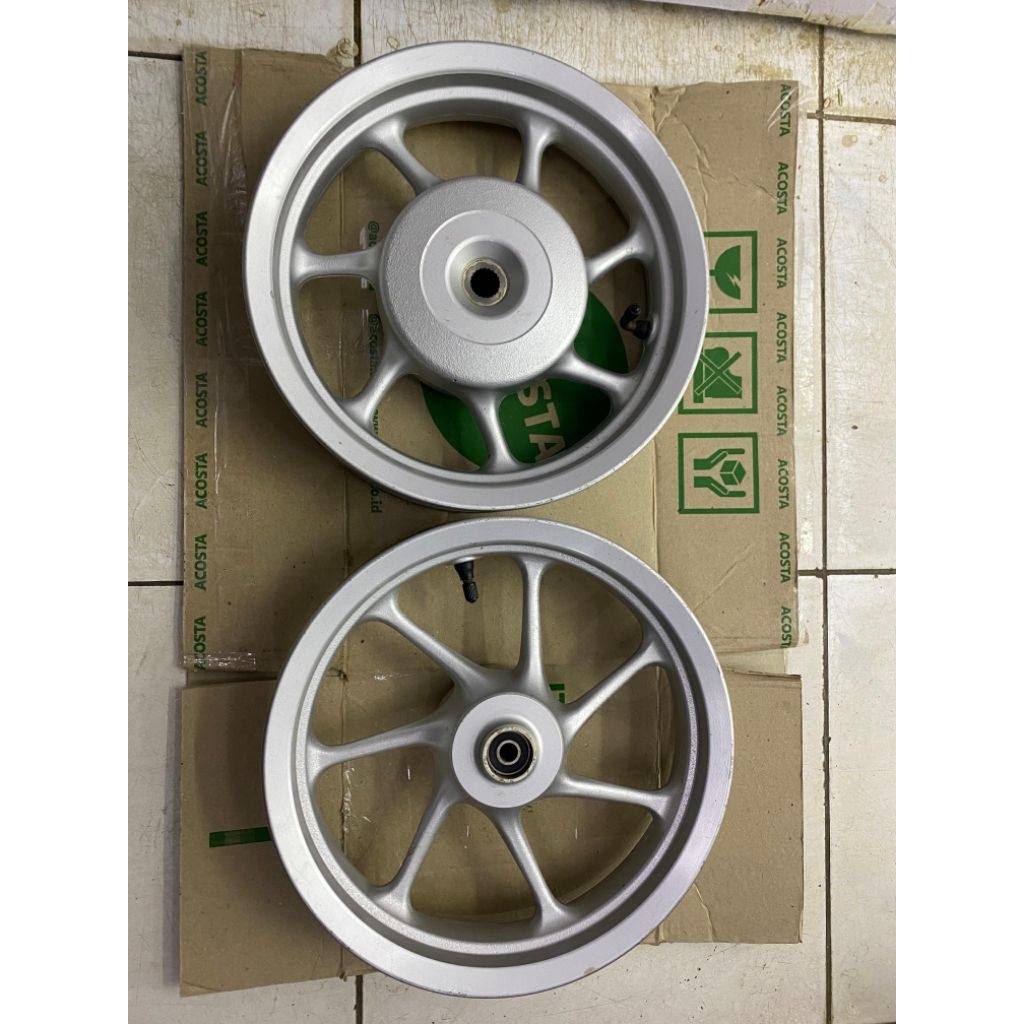 Velg velk standar Honda Scoopy ring 12 old/lama tahun 2018 velk only original copotan