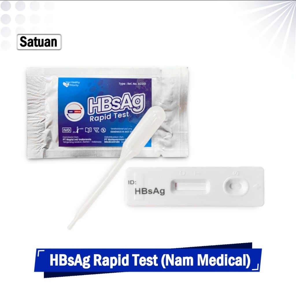 FastClear Q HBsAg Alat Tes Antigen Virus Hepatitis B Rapid Test Kit