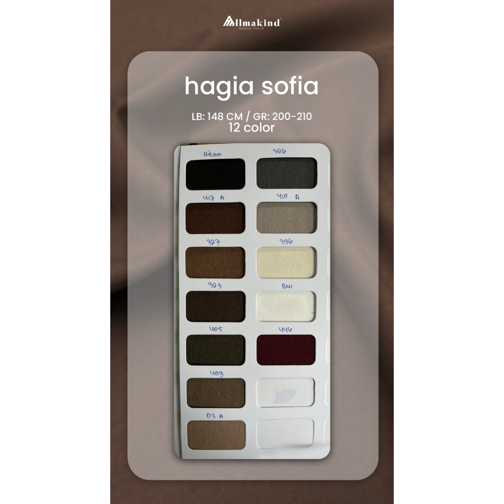 KATALOG KAIN HAGIA SOFIA - ALLMAKIND