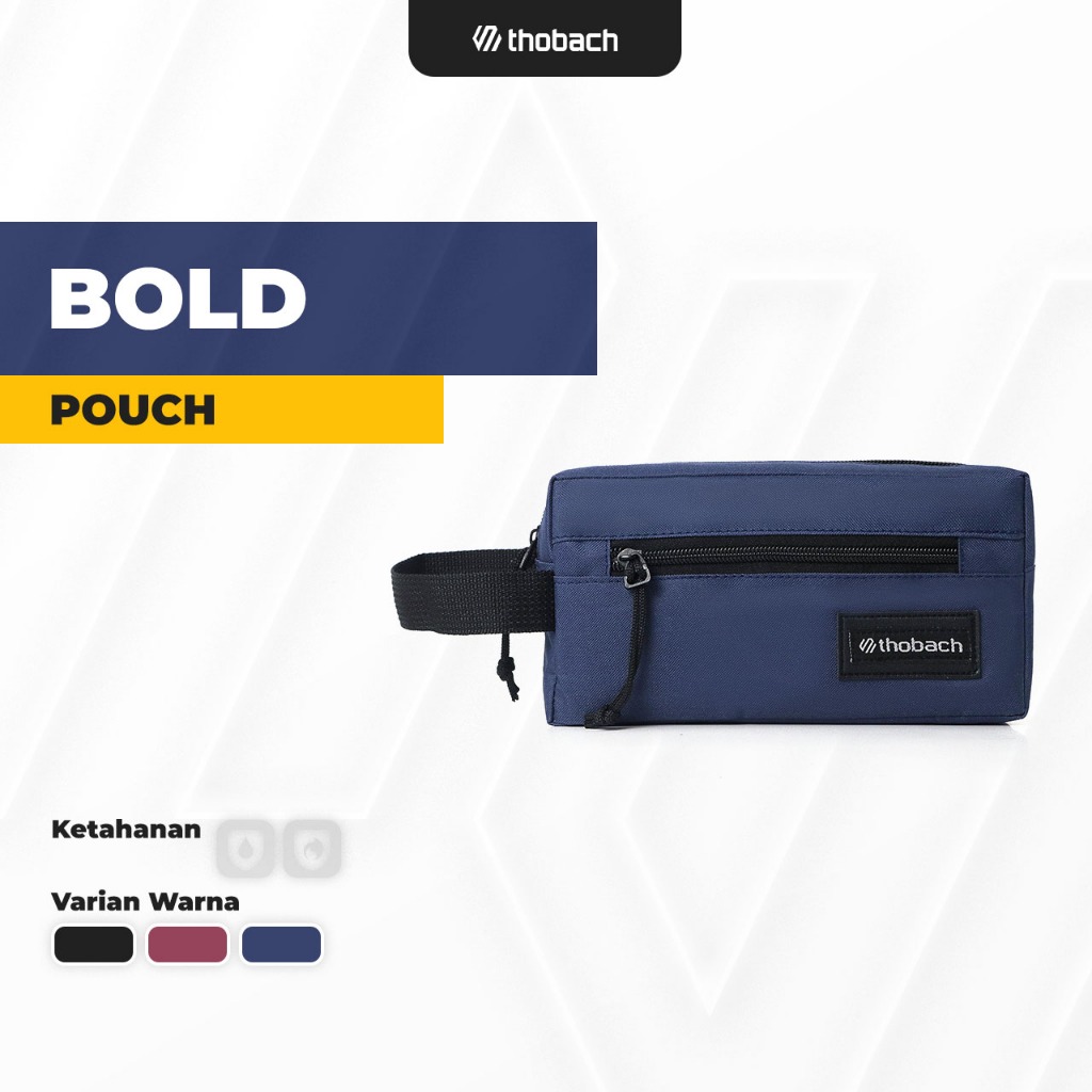 SR25 - THOBACH-PENCIL CASE ATK BOLD KOTAK PENCIL SEKOLAH KULIAH KANTOR KERJA