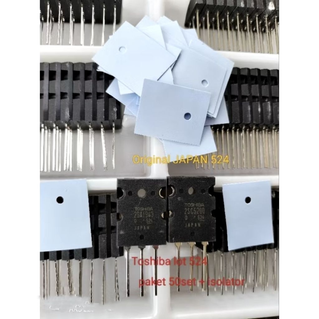 Toshiba 2SA 1943 2SC 5200 LOT 524 Transistor Toshiba lot 524 paket 50set