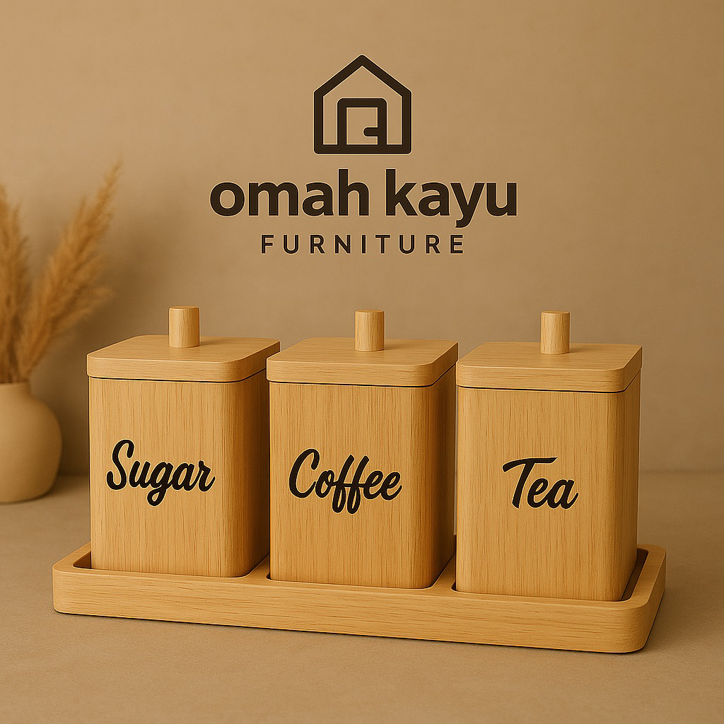 TOPLES TEMPAT TEH, GULA & KOPI | TOPLES KAYU | TOPLES KAYU JATI