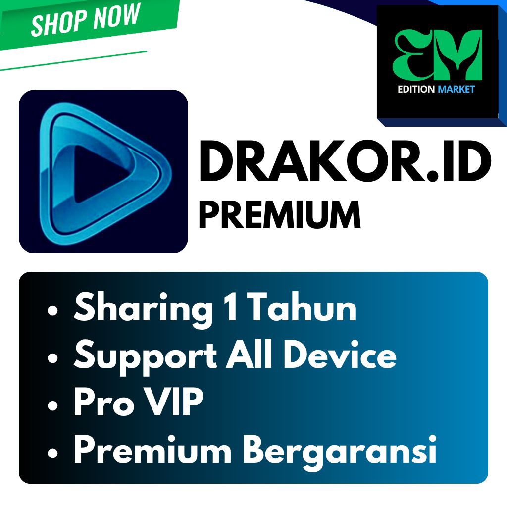 Drakor ID Premium 1 Tahun Bergaransi
