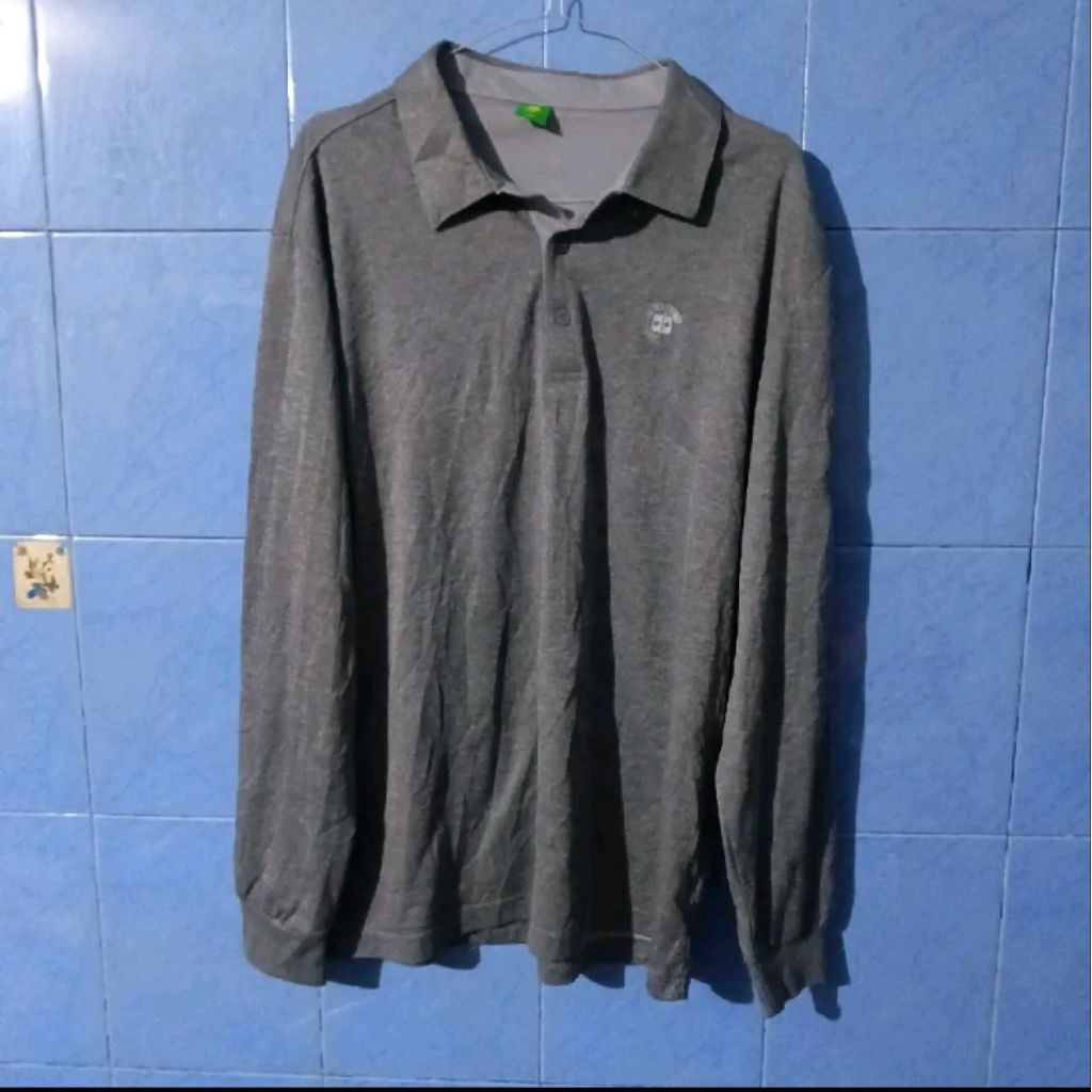 polo golf arnaldo bassini longsleeve abu abu