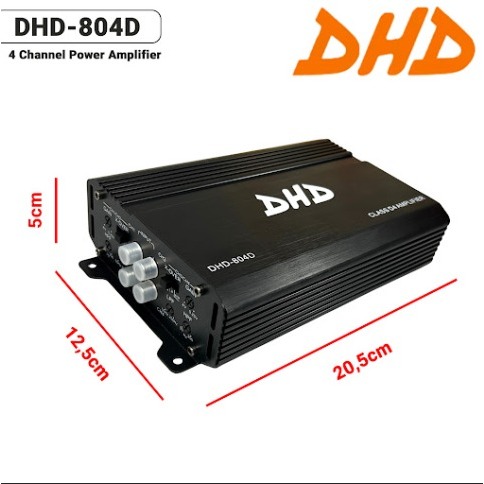POWER DIGITAL 4CHANEL DHD-804D-POWER AMPLI 4Ch CLASS D 80W