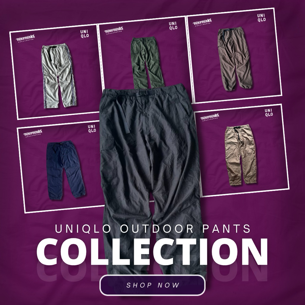 CELANA OUTDOOR CARGO UNIQLO  PRE LOVED