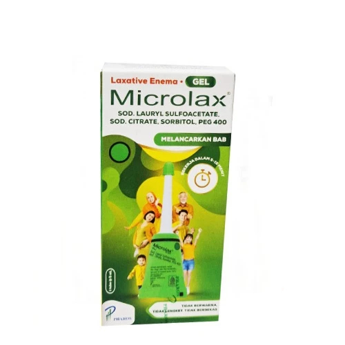 Microlax Gel 5ml - Pencahar Cepat Untuk Dewasa Anak