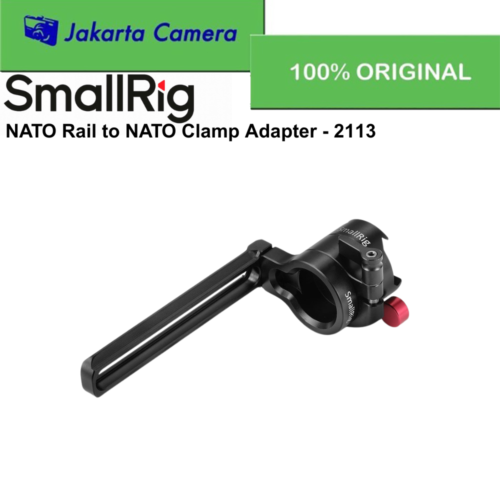 SMALLRIG 2113 NATO Rail to NATO Clamp Adapter For Monitor / EVF