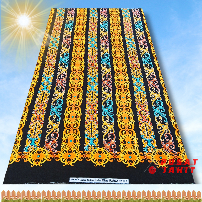 KAIN BATIK KHAS BORNEO DAYAK KALIMANTAN