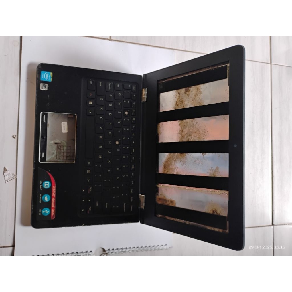 casing laptop notebook lenovo ideapad 300s-11ibr