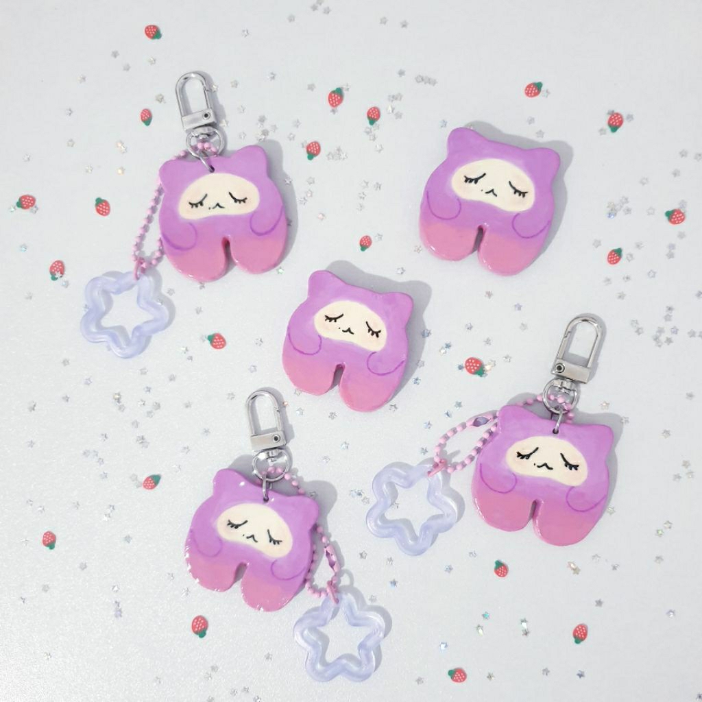 Baekhyun kkuru Jam Teolaegi keyring phone strap bracelet gelang EXO Baekhyun kkuru jam Teolaegi