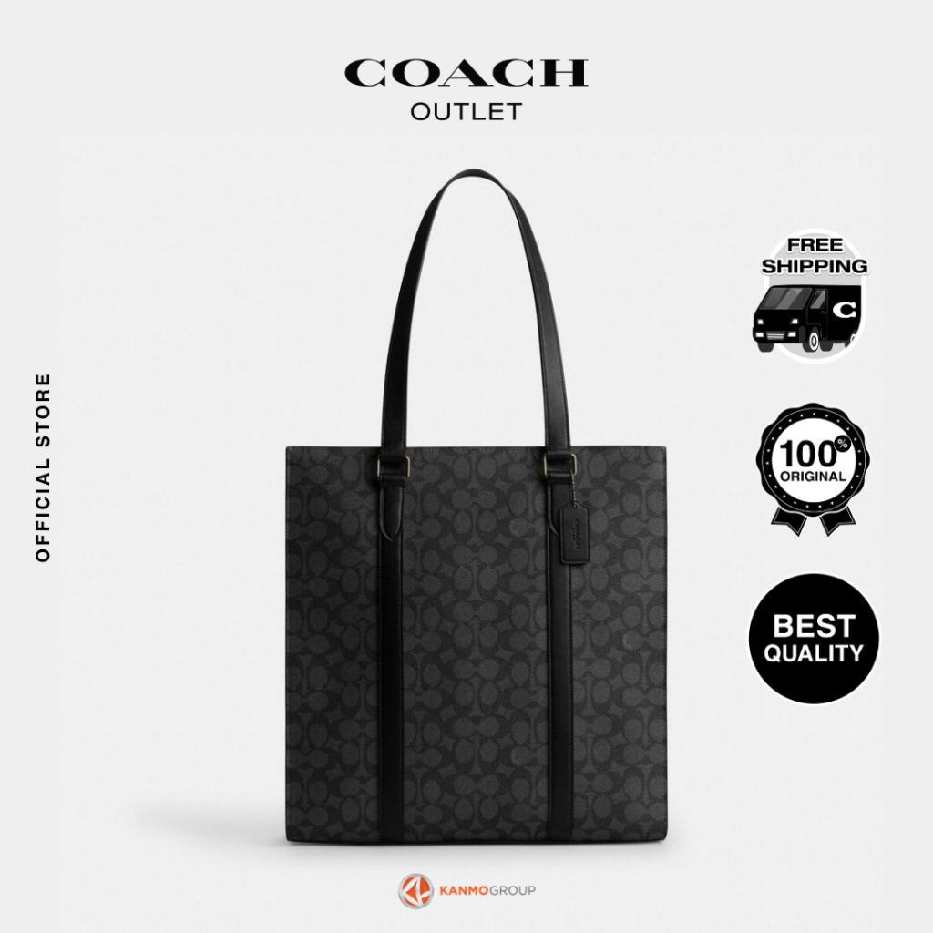 Coach Graham Tote Bag In Signature Canvas - Tas Tote Pria