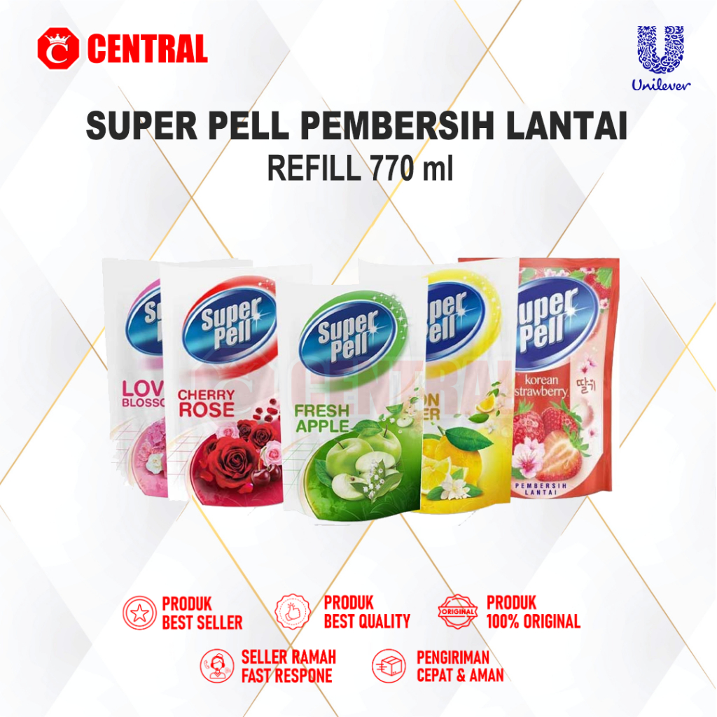 SUPERPELL PEMBERSIH LANTAI 770ML