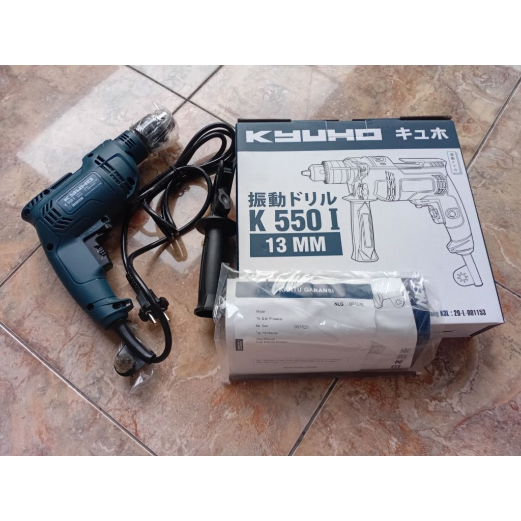 bor 13mm kyuho K550i garansi resmi