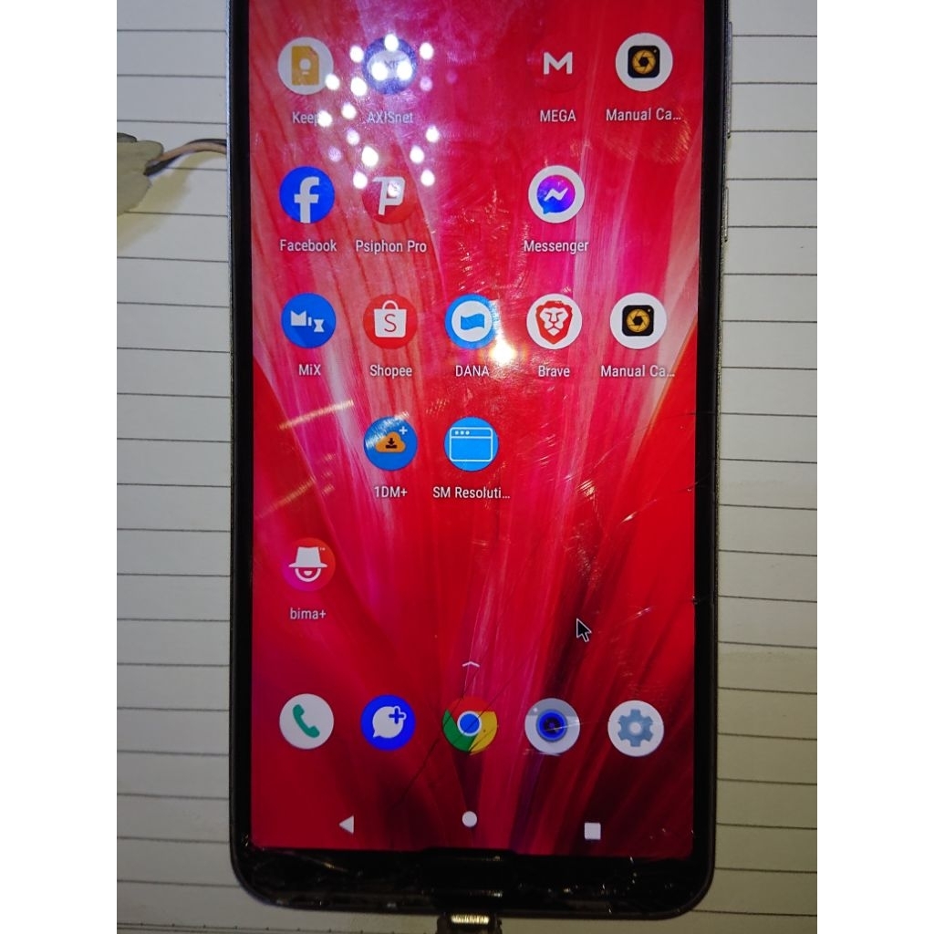 LCD Sharp Aquos R3 Minus. Layar Sharp Aquos R3 minus (Baca Deskripsi).