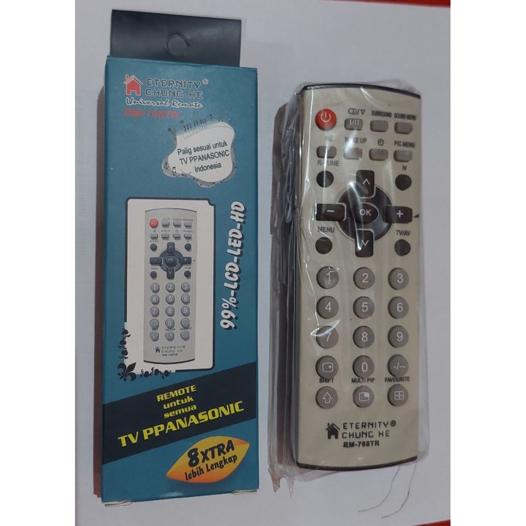 Remote TV Panasonic Ori, TV Tabung
