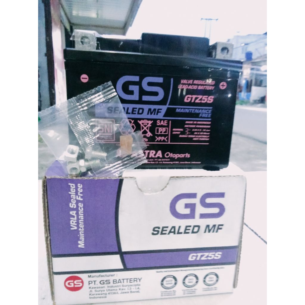 AKI KERING MOTOR GS ASTRA GTZ5S MF  Beat Fi/ Vario 110 / Vixion Old / Beat Karbu /Beat Pop / Xabre /