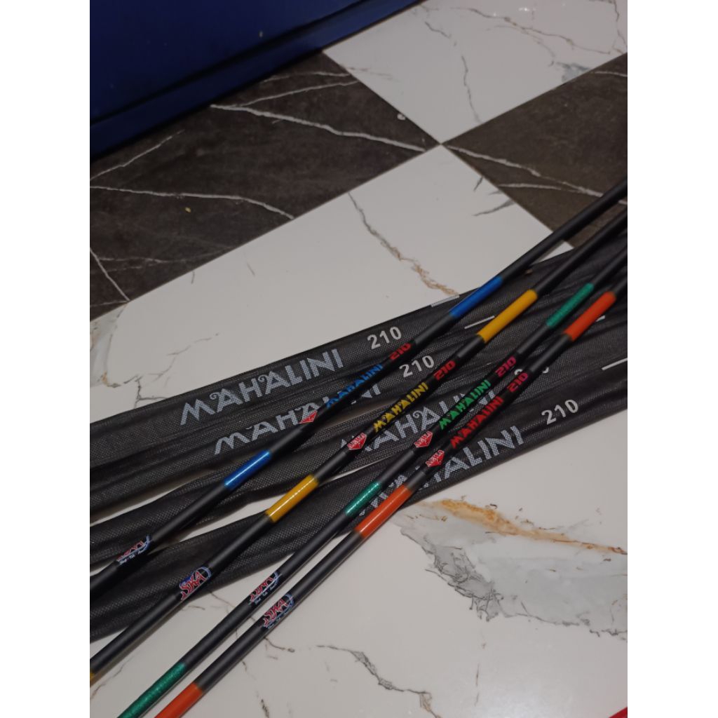 Tegek Pancing Fiber Mahalini Panjang 210 cm