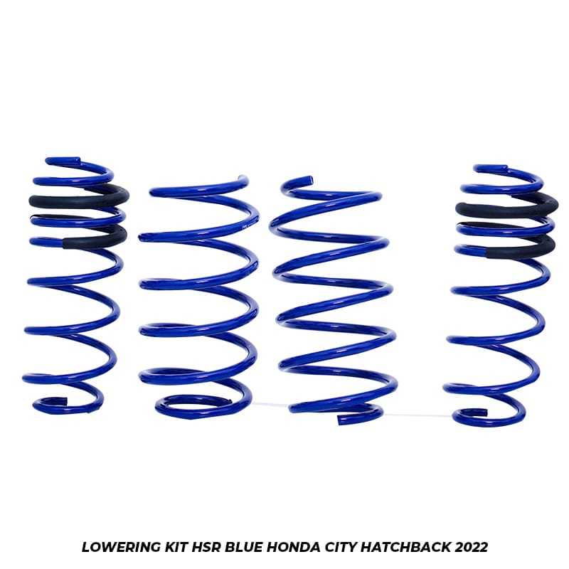 Lowering Kit HSR Blue Honda Jazz City 2022/ jazz