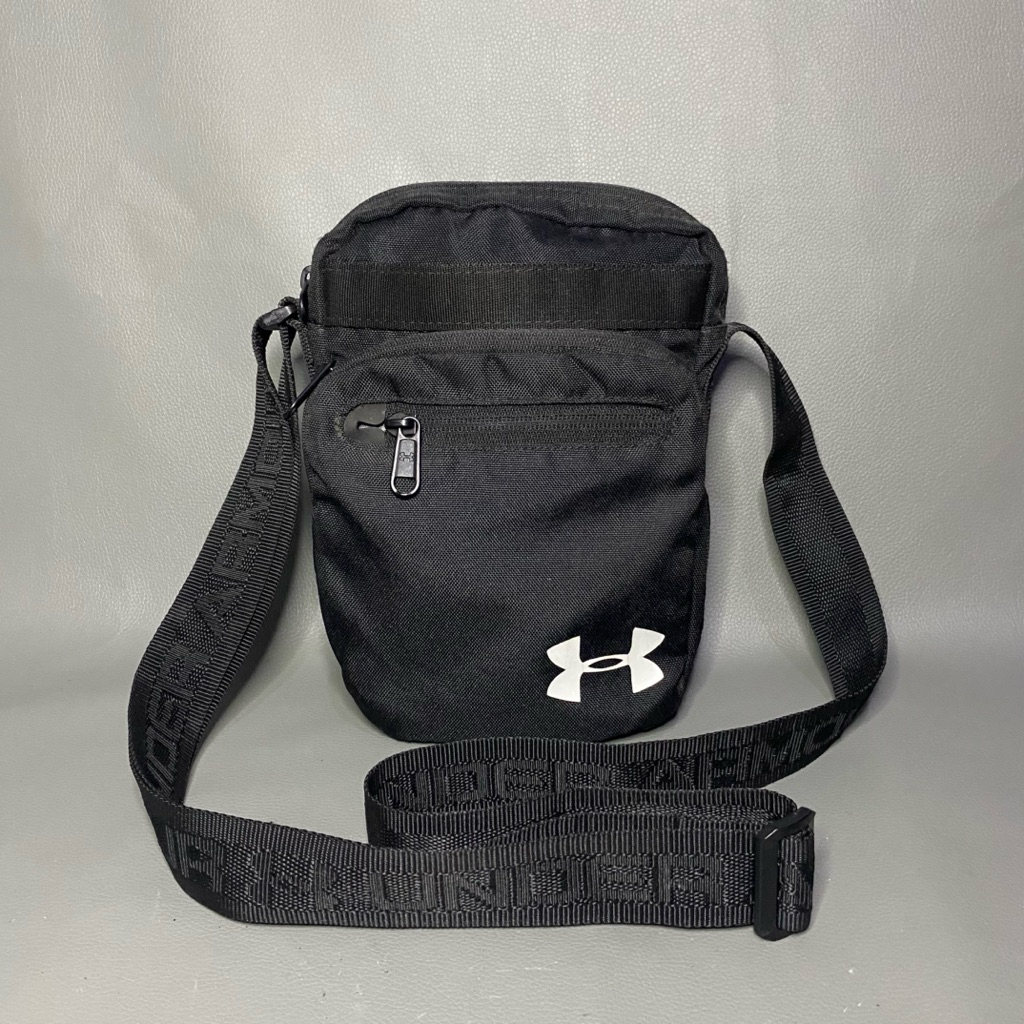 UNDER ARMOUR Tas Selempang / Slingbag Under Armour Second Original / Slingbag Tas Selempang Black / 