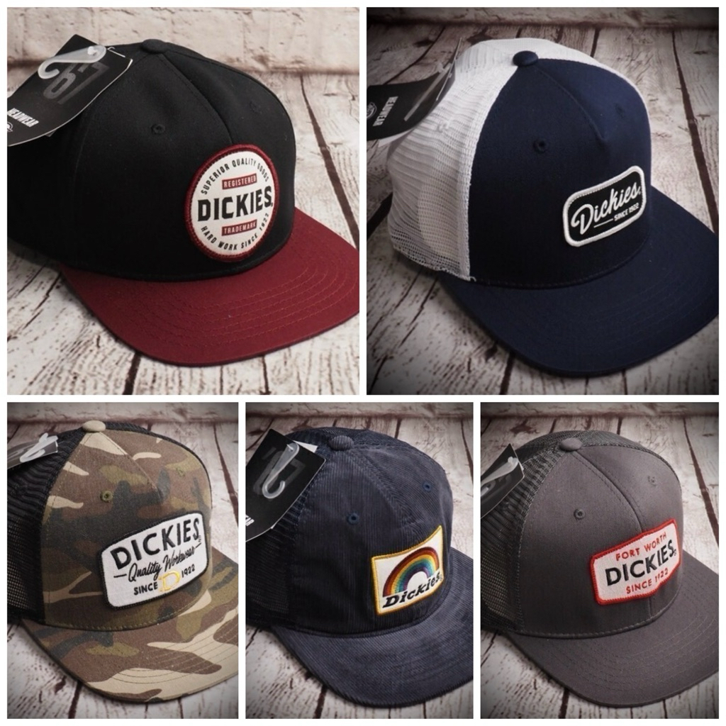 Topi Dickies Baseball Cap Corduroy Rainbow Trucker Hat Osfa Vintage original