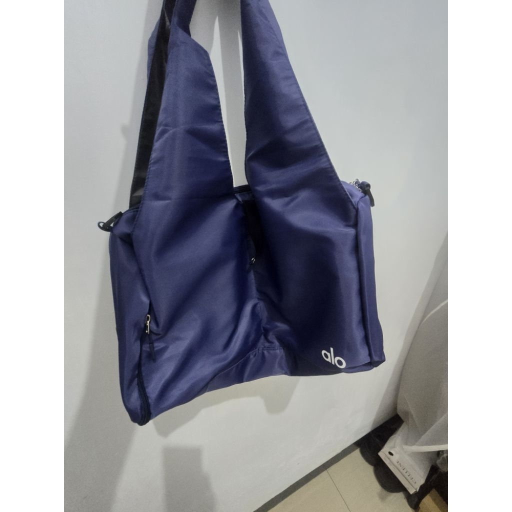 Tas besar yoga alo navy best seller ready