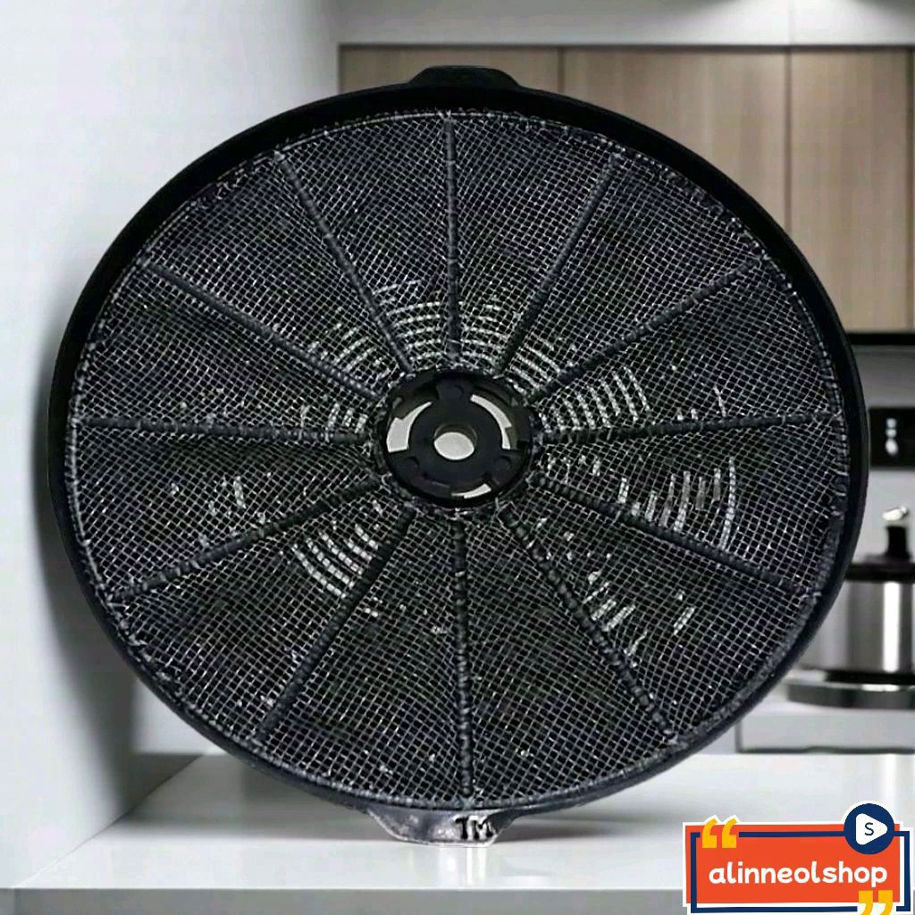 Carbon Filter Cooker Hood RINNAI RH-229B RH-229SS ( Diameter 175 mm )