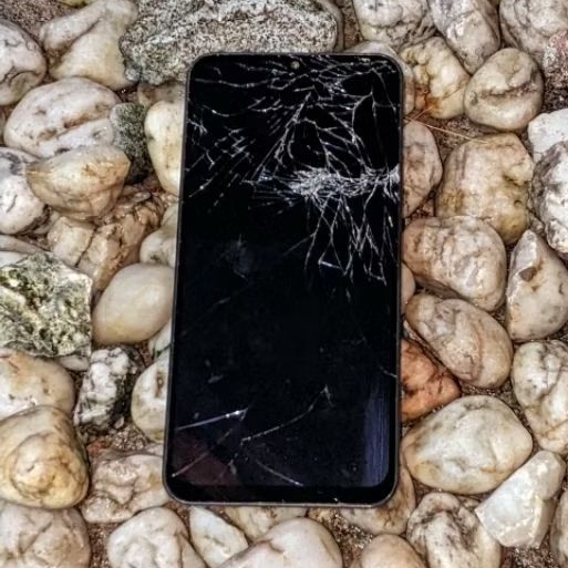 Lcd Samsung a24 original retak