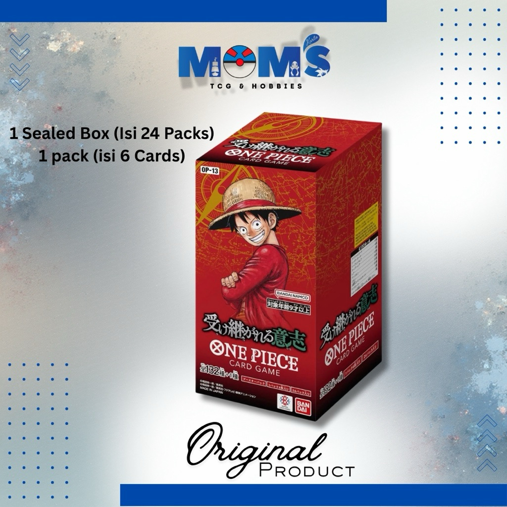 One Piece OP-13 Japanese Card Game Booster Box / Kartu One Piece OP-13 TCG