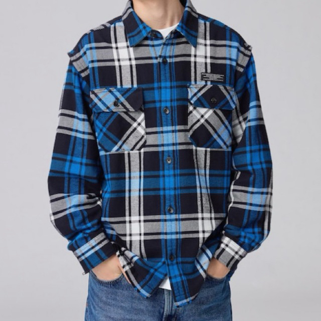 Pre Order - Kemeja flanel tebal UNDERCOVER GU