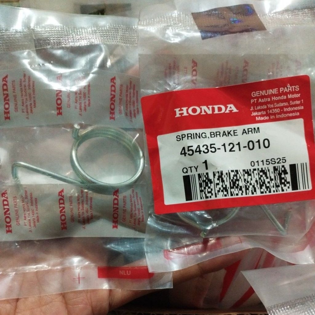 Per Pedal Rem Depan Legenda Supra Grand Kirana AHM 45435121010