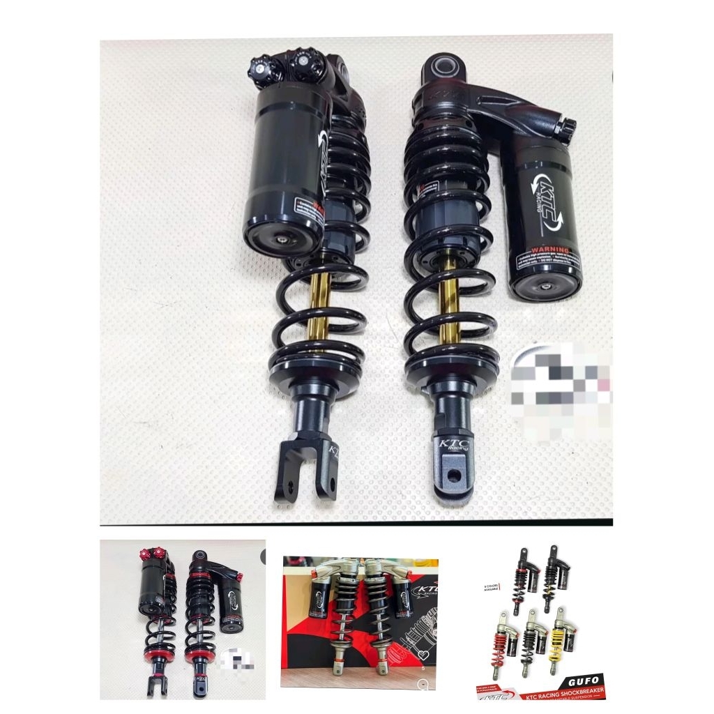 SHOCK BREAKER BELAKANG KTC RACING TIPE GUFO YAMAHA NMAX TURBO UKURAN 320MM