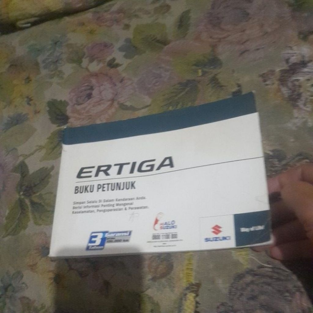 manual book suzuki ertiga  2016 ori