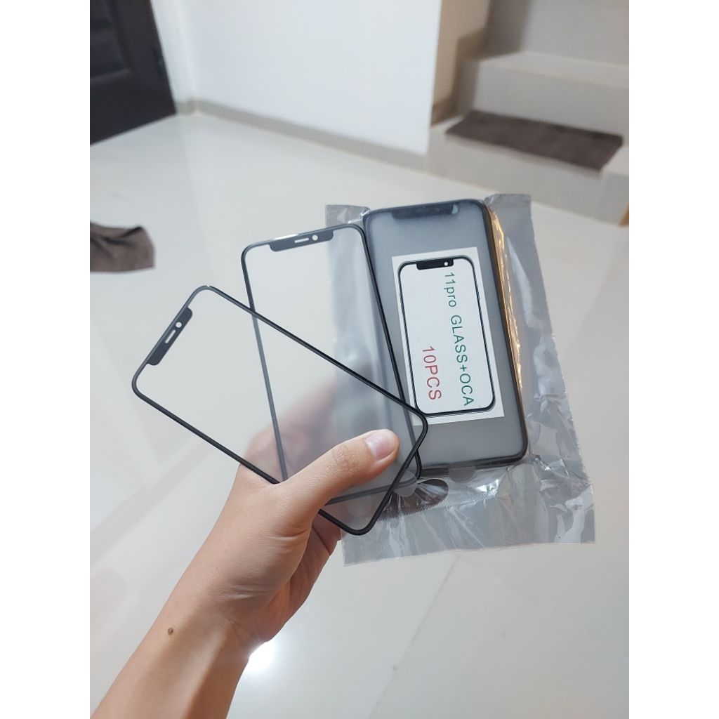 (NEW) Kaca LCD / kaca touchscreen / glass + lem OCA iphone 11 pro