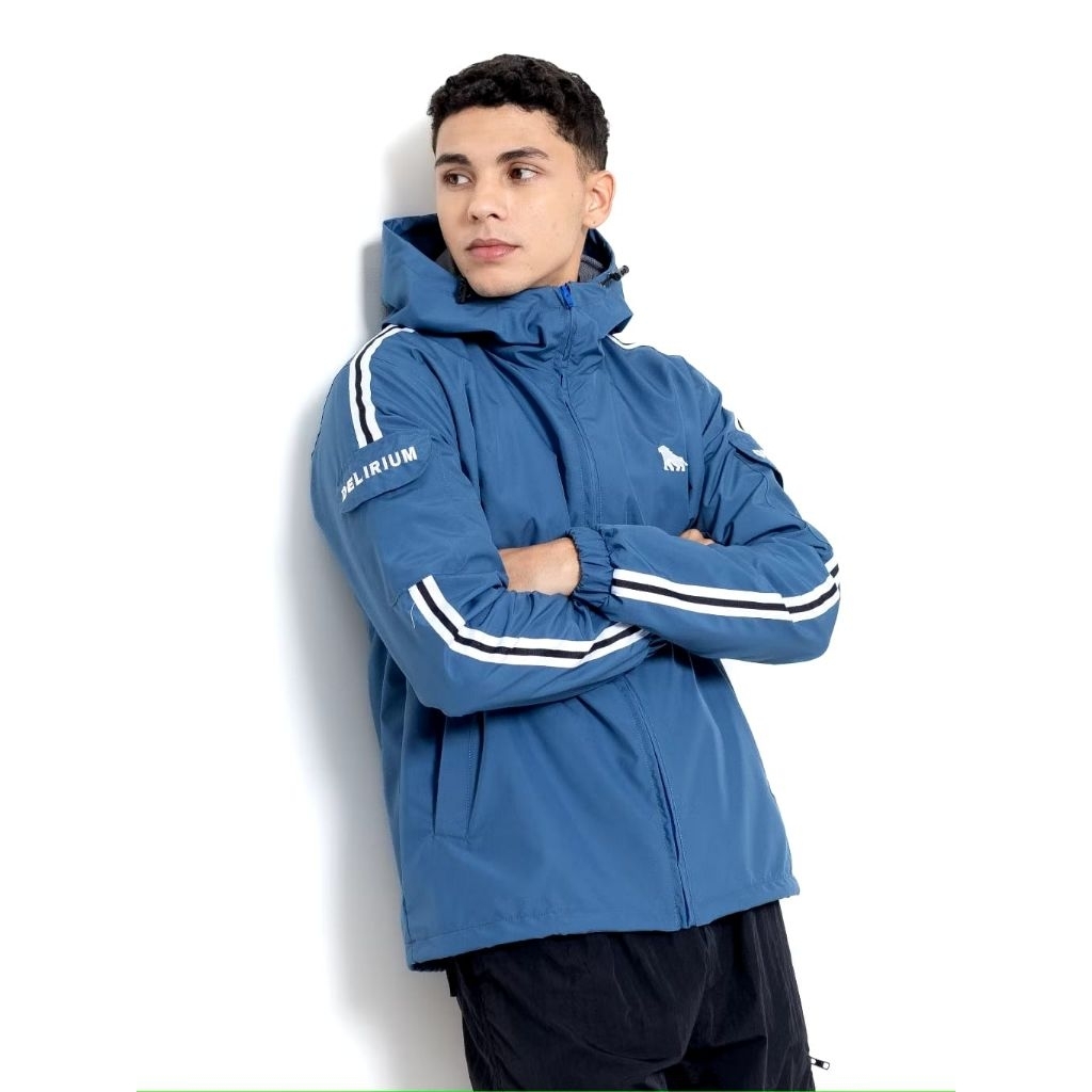 JAKET RUNNER VARSITY DELIRIUM ORIGINAL WATERRESISTANT LAKERS