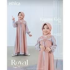 ETHICA GAMIS ANAK KAGUMI KIDS 165 WARNA TROPICAL BLUSH
