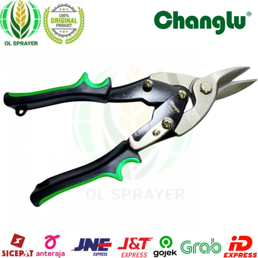 CHANGLU NLG Gunting Seng 10 Inch / Gunting Baja Ringan 10" Changlu Lurus