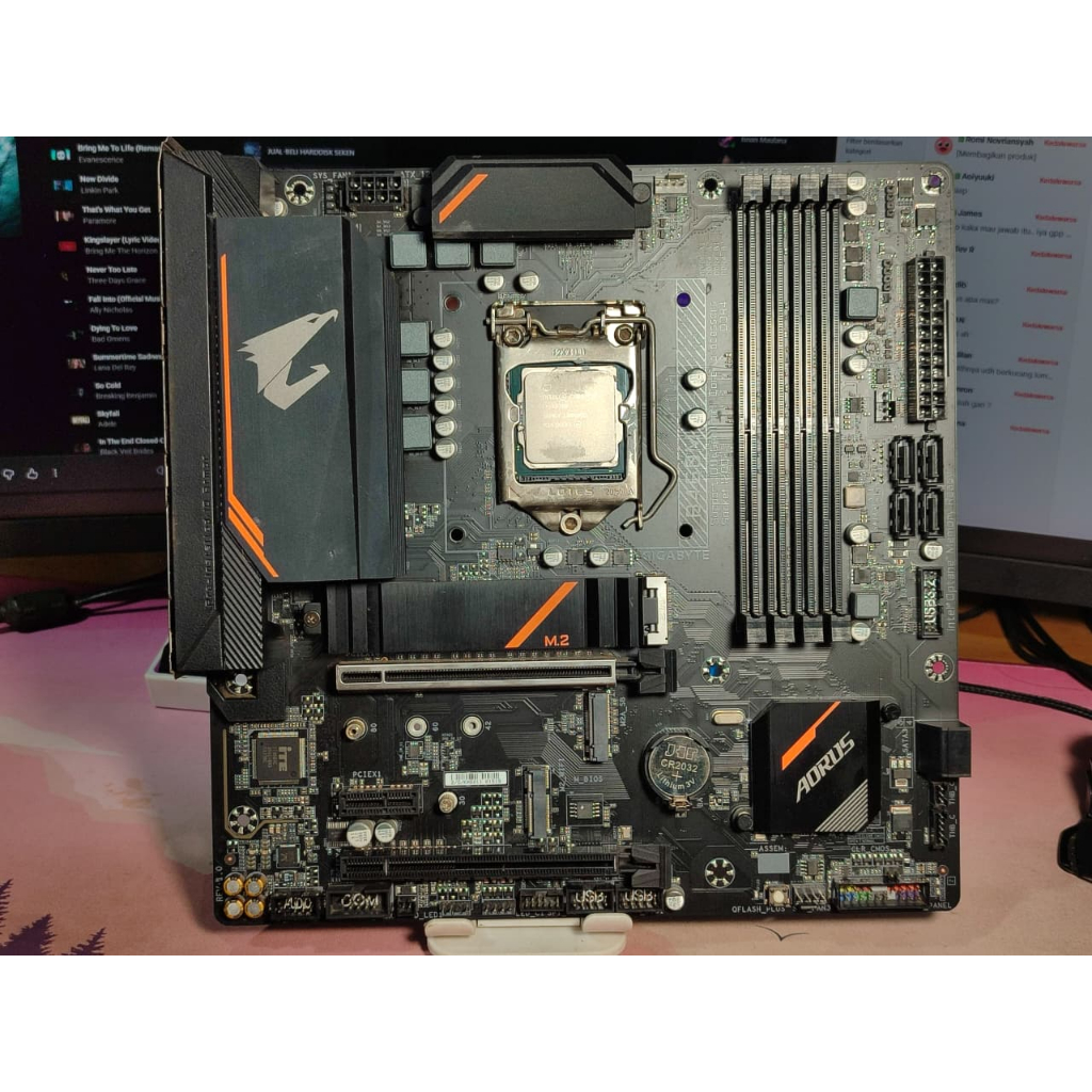 MOBO GIGABYTE B460M Aorus Pro INTEL SOCKET LGA 1200 Chipset B460 gen 10 Comet Lake DDR4 mainboard