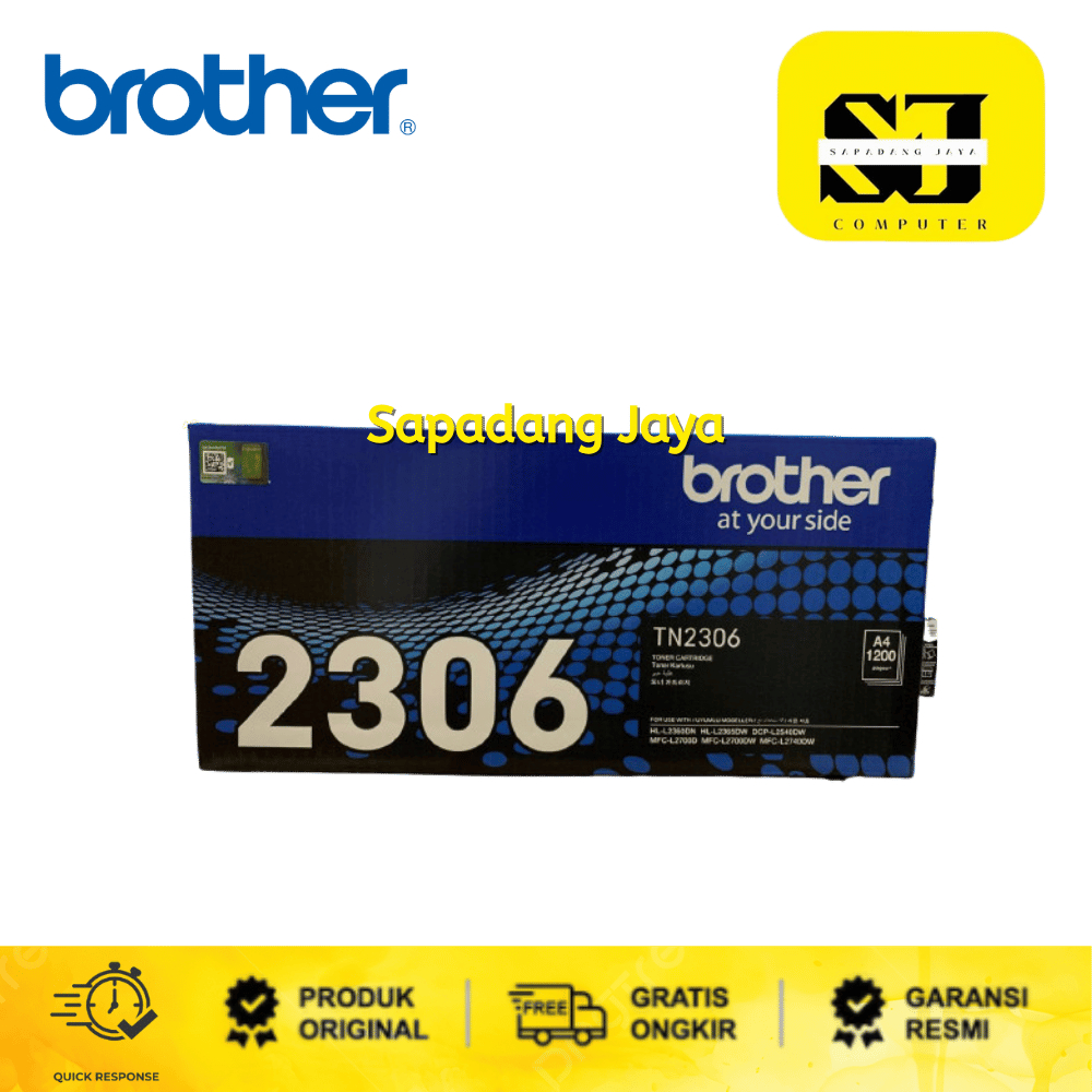 Toner Brother TN 2306 / TN 2356 HL-2365DW DCP-L2540DW Original