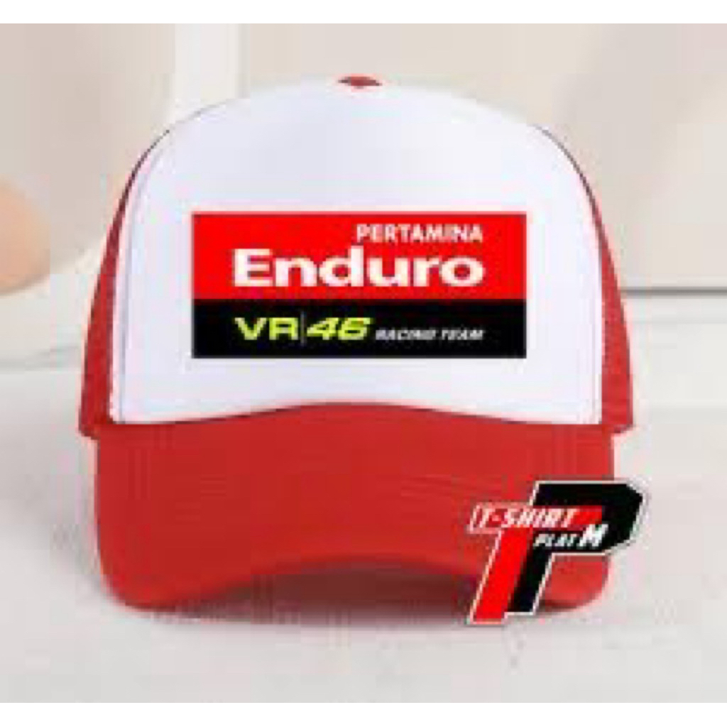 TOPI TRUCKER TOPI JARING PERTAMINA ENDURO VR46