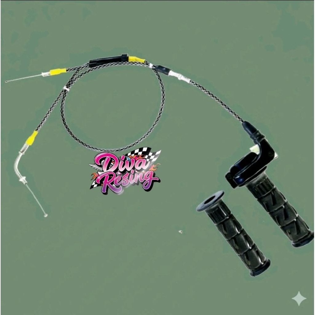 Gas spontan F1ZR YZ kabel karbon cabang 2 full karbon pnp F1ZR force1