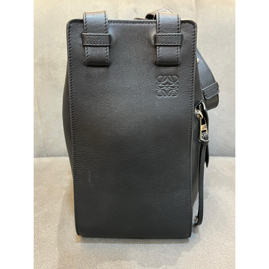 Preloved Loewe Hammock Small Black Shw 2018