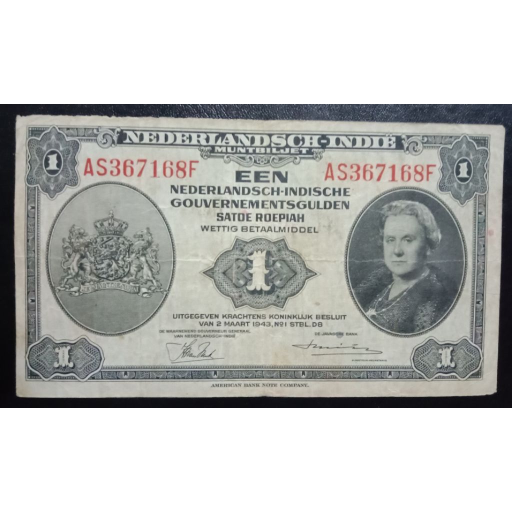 UANGKUNO 1 NICA THN 1943