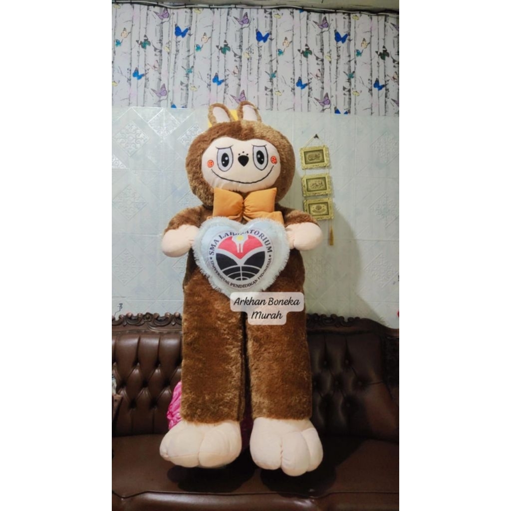 Boneka Labubu 1,5 meter Super Jumbo Gratis ukir nama/foto bisa Request warna