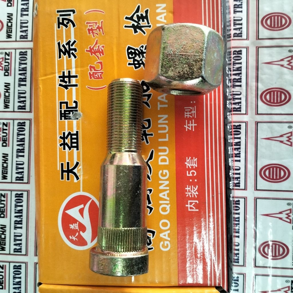 baut roda loader SDLG XGMA XCMG LIUGONG LONKING