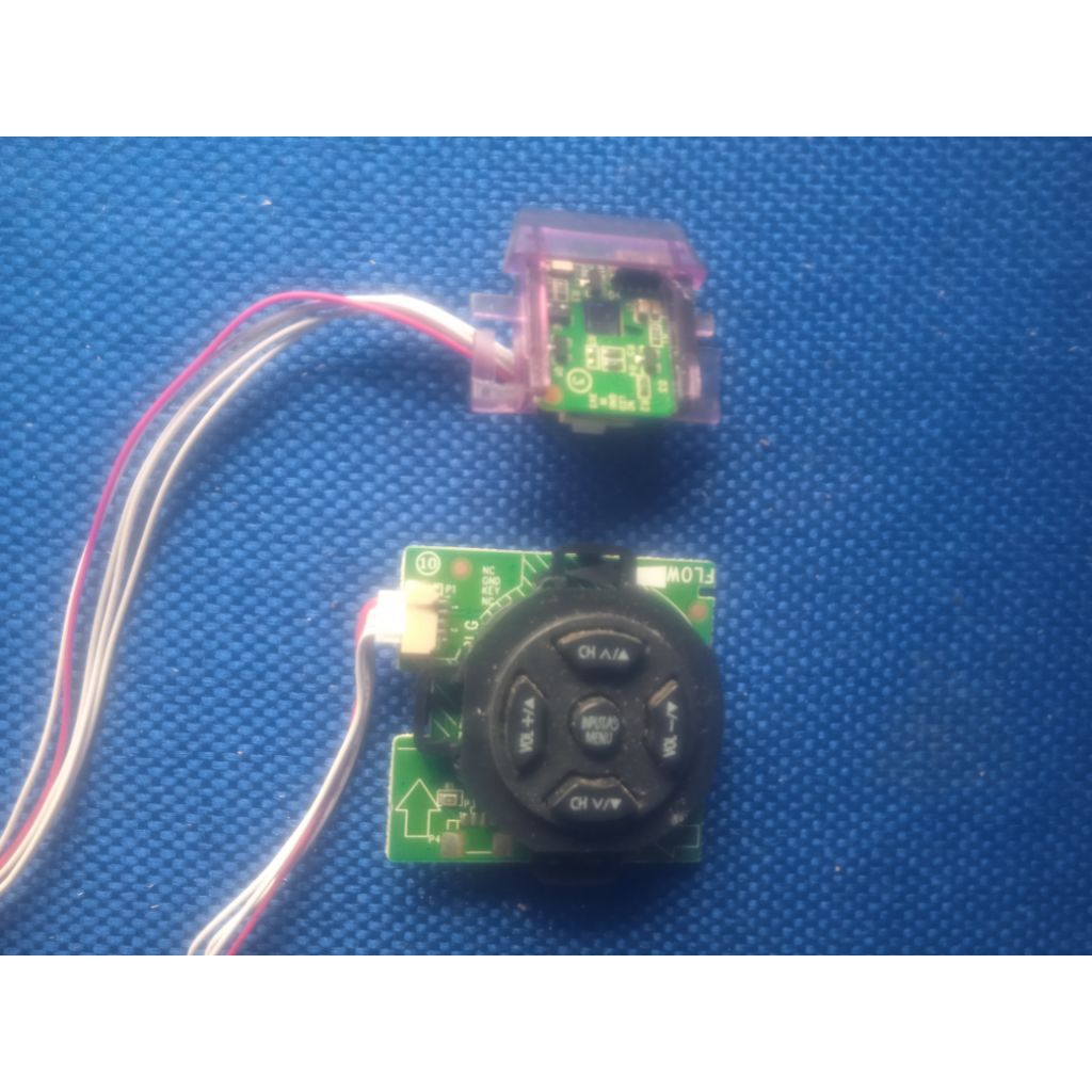 tombol panel + sensor tv led panasonic TH-32D302G