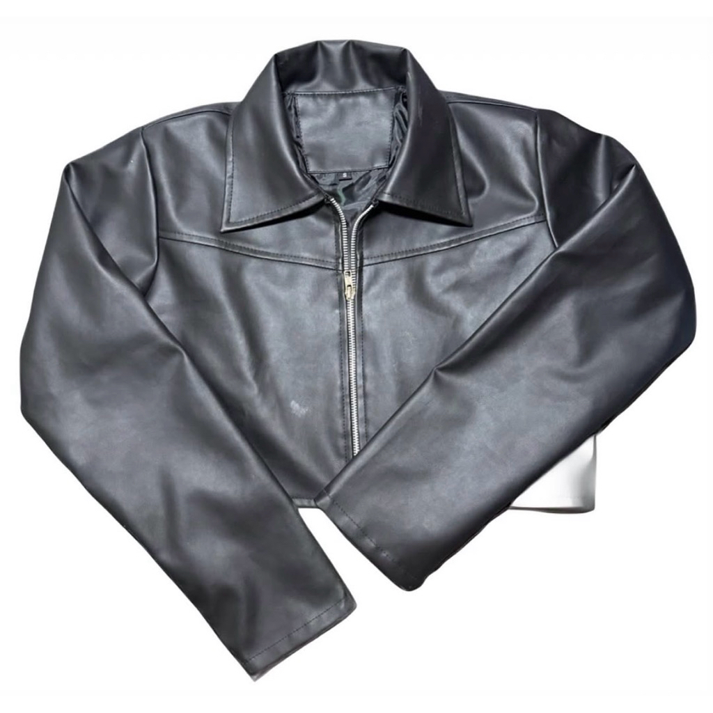 jaket kulit PRELOVED