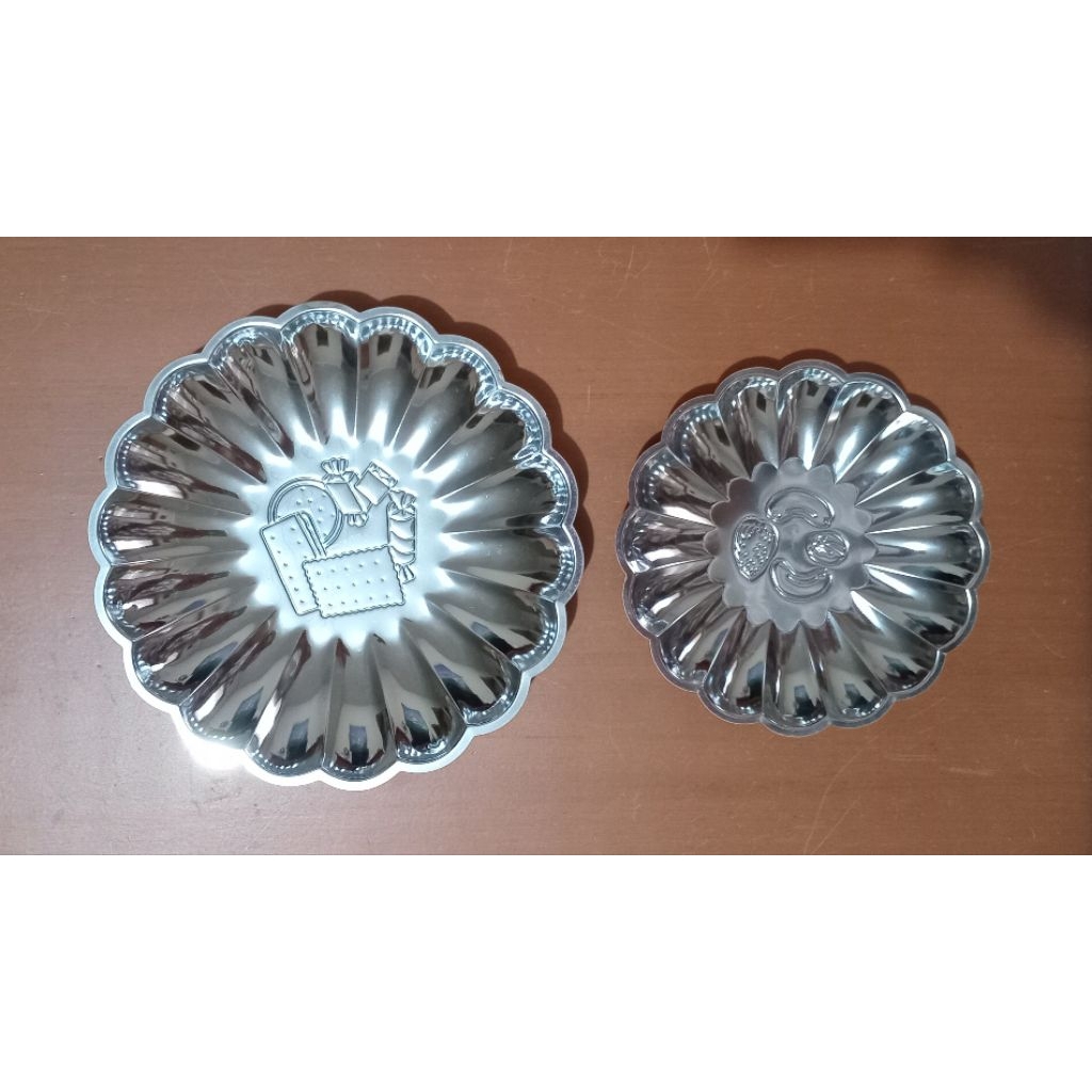 Piring Saji Snack & Buah Stainless